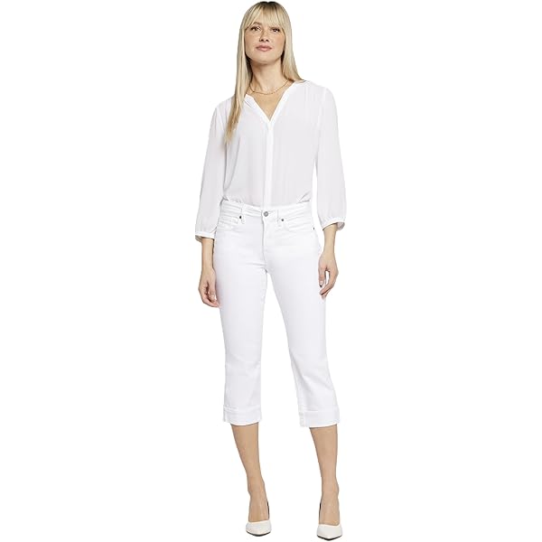 Nydj Jeans Women's NYDJ Relaxed Piper Crop With 1